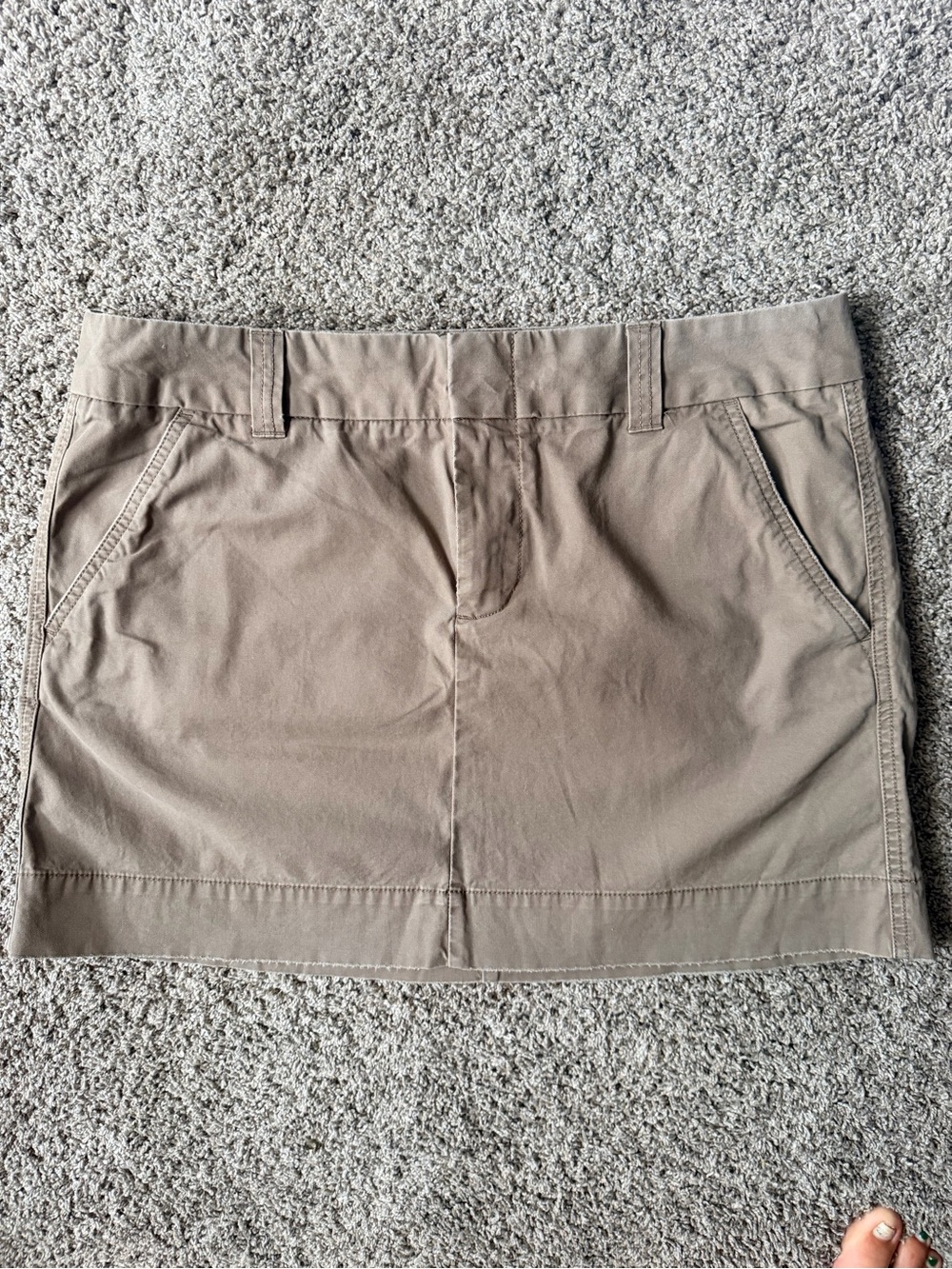 GAP Tan Mini Skirt